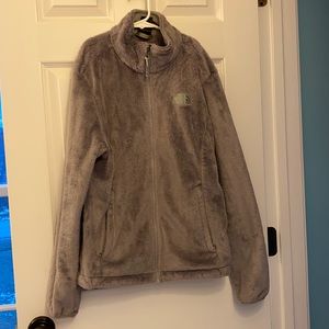 Soft north face zip up M